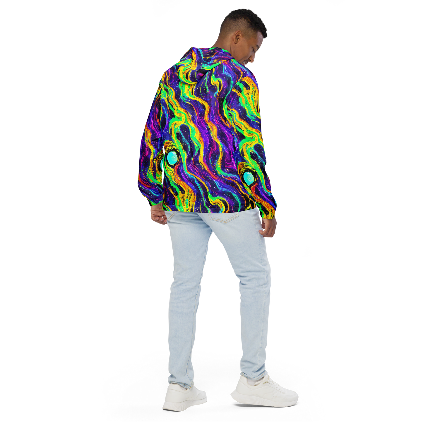 Men's Windbreaker - Jackson Swirl