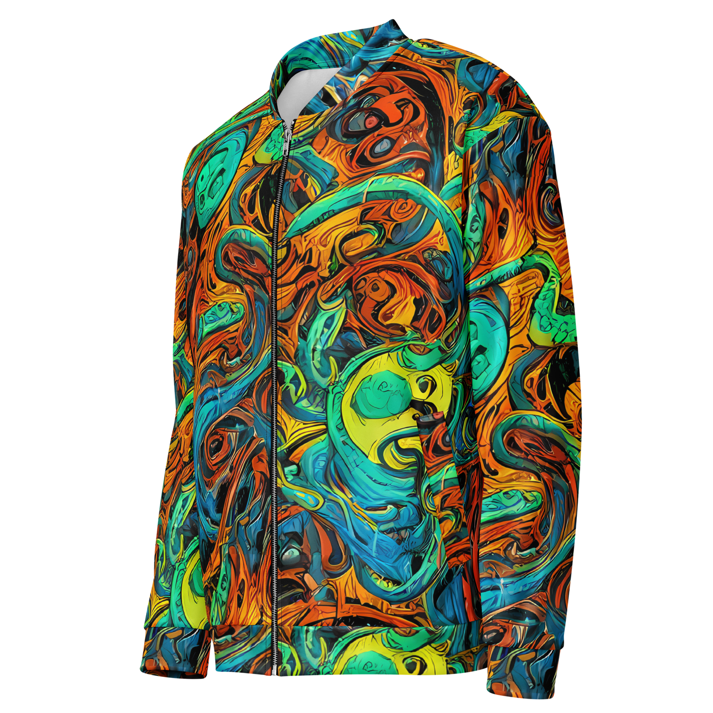 Bomber Jacket - Flaming Mirage
