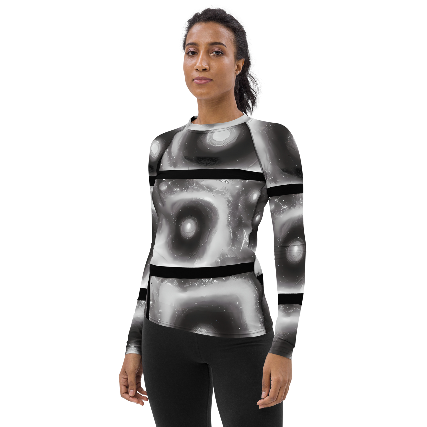 Women's Rash Guard - Arbus Whorls