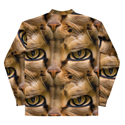 Bomber Jacket - Feline Whisper