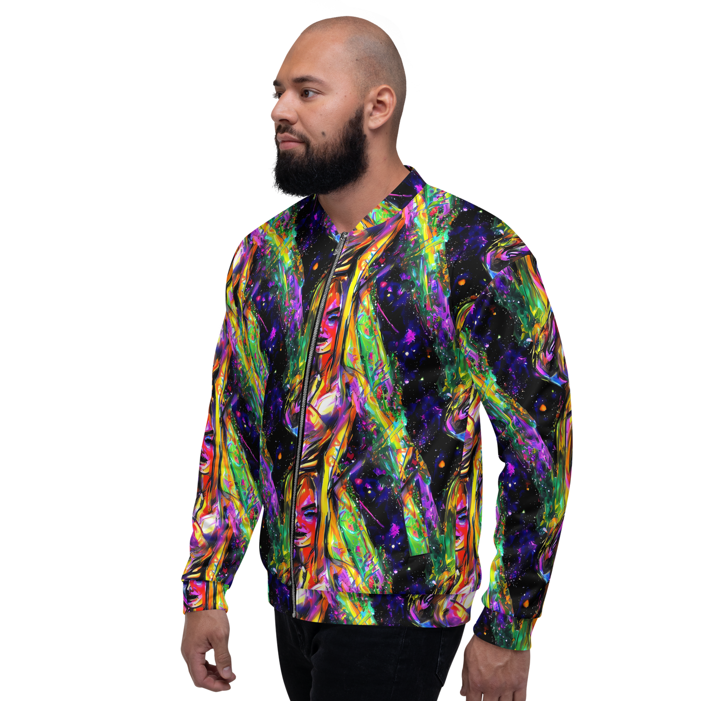 Bomber Jacket - Galactic Flamenco