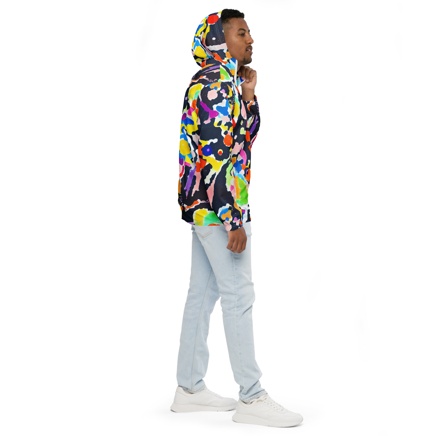 Men's Windbreaker - Kaleido Burst