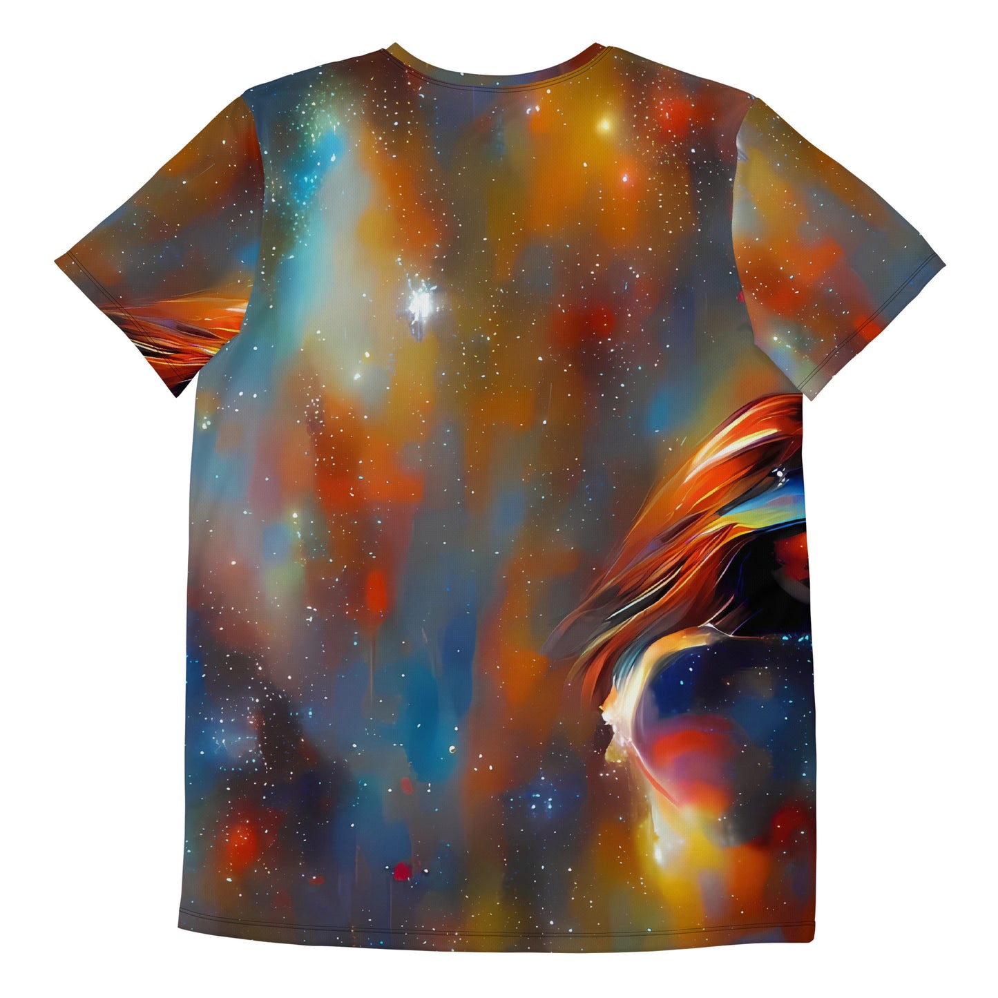 Men's Athletic T-Shirt - Asterglow Veil