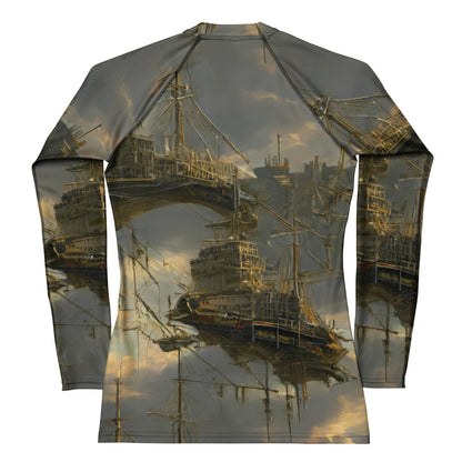 Women's Rash Guard - Ethereal Armada