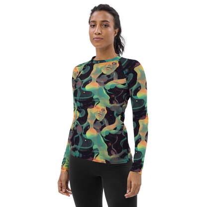 Women's Rash Guard - Astral Rhythms