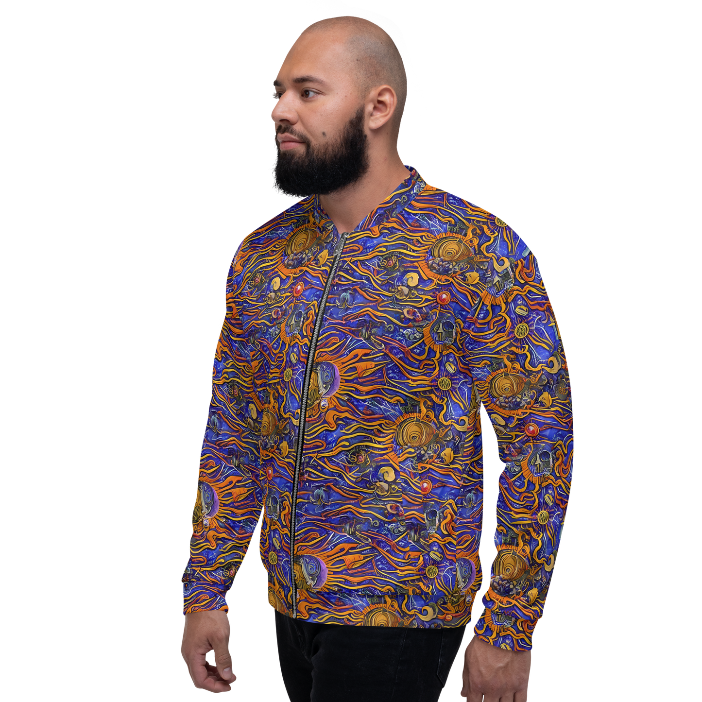 Bomber Jacket - Mantegna Swirl