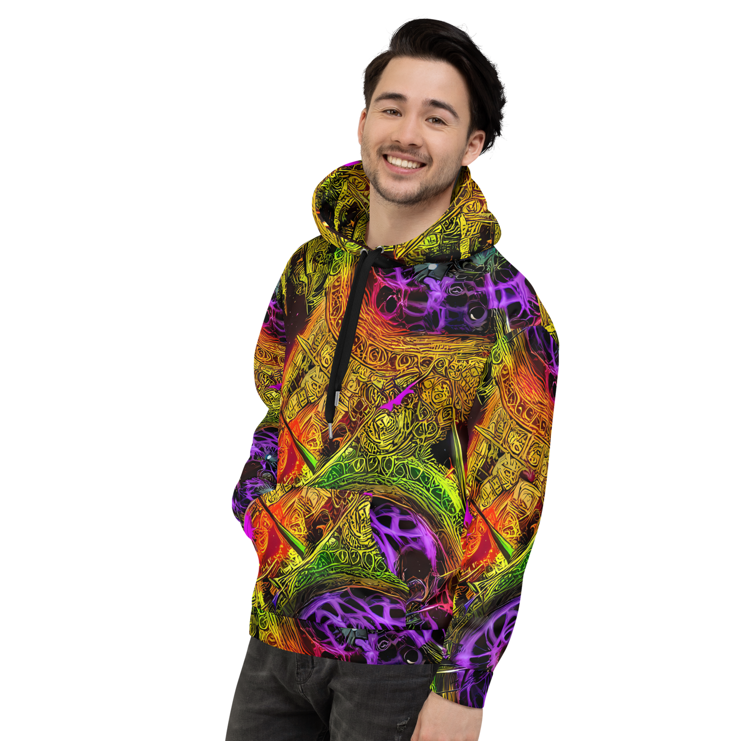 Hoodie - Neon Glyphworks