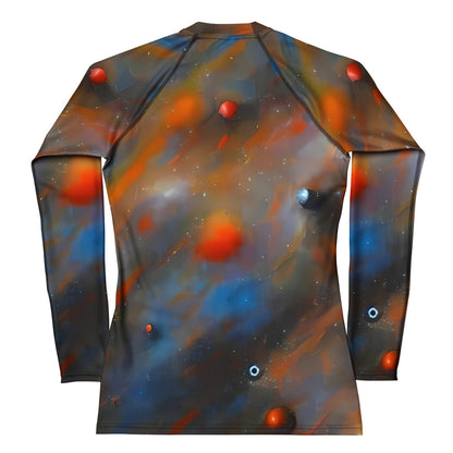 Women's Rash Guard - Inferno Ballet