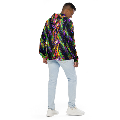 Men's Windbreaker - Galactic Flamenco