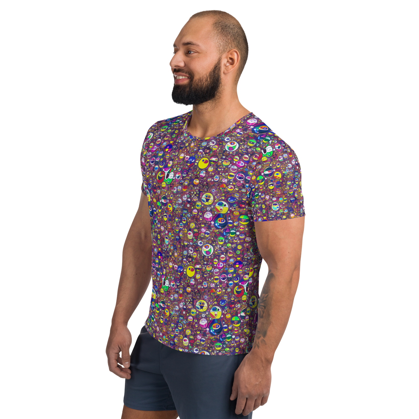 Men's Athletic T-Shirt - Eyes of Enchantment