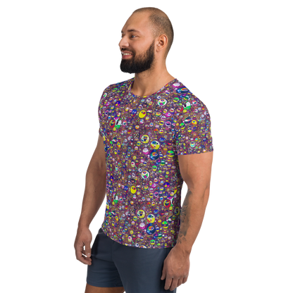 Men's Athletic T-Shirt - Eyes of Enchantment