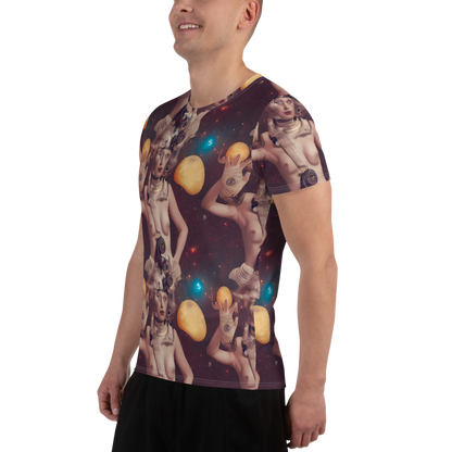 Men's Athletic T-Shirt - Nebula Siren