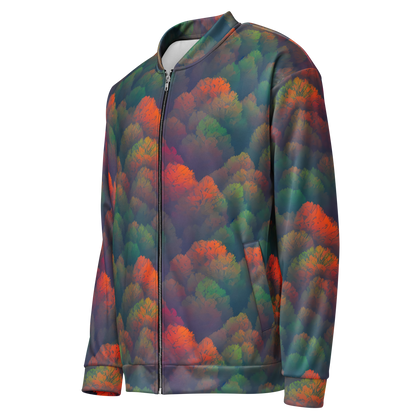 Bomber Jacket - Flame-Kissed Foliage