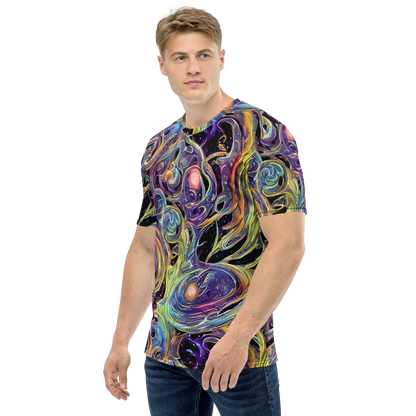 Men's Crew Neck T-Shirt - Lebacq Swirl