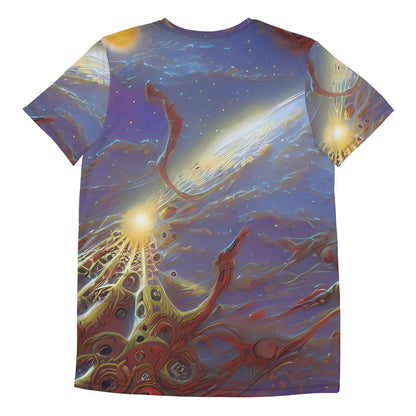 Men's Athletic T-Shirt - Stellar Drifters