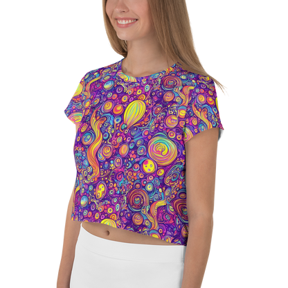 Women's Crop Tee - Festival of Whimsy