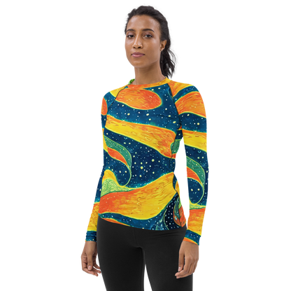 Women's Rash Guard - Celestial Harmony