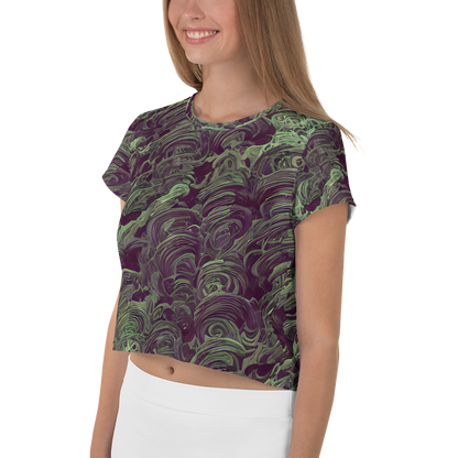 Women's Crop Tee - Knab Whorls