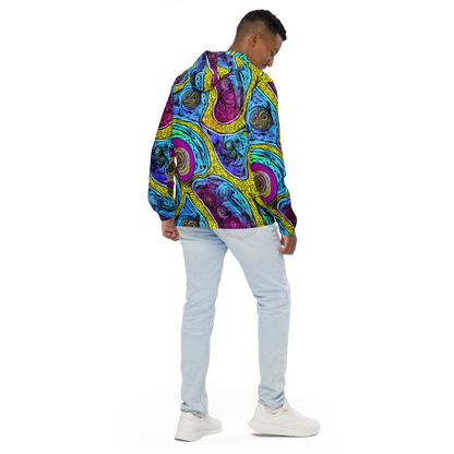 Men's Windbreaker - Orbiting Orbs