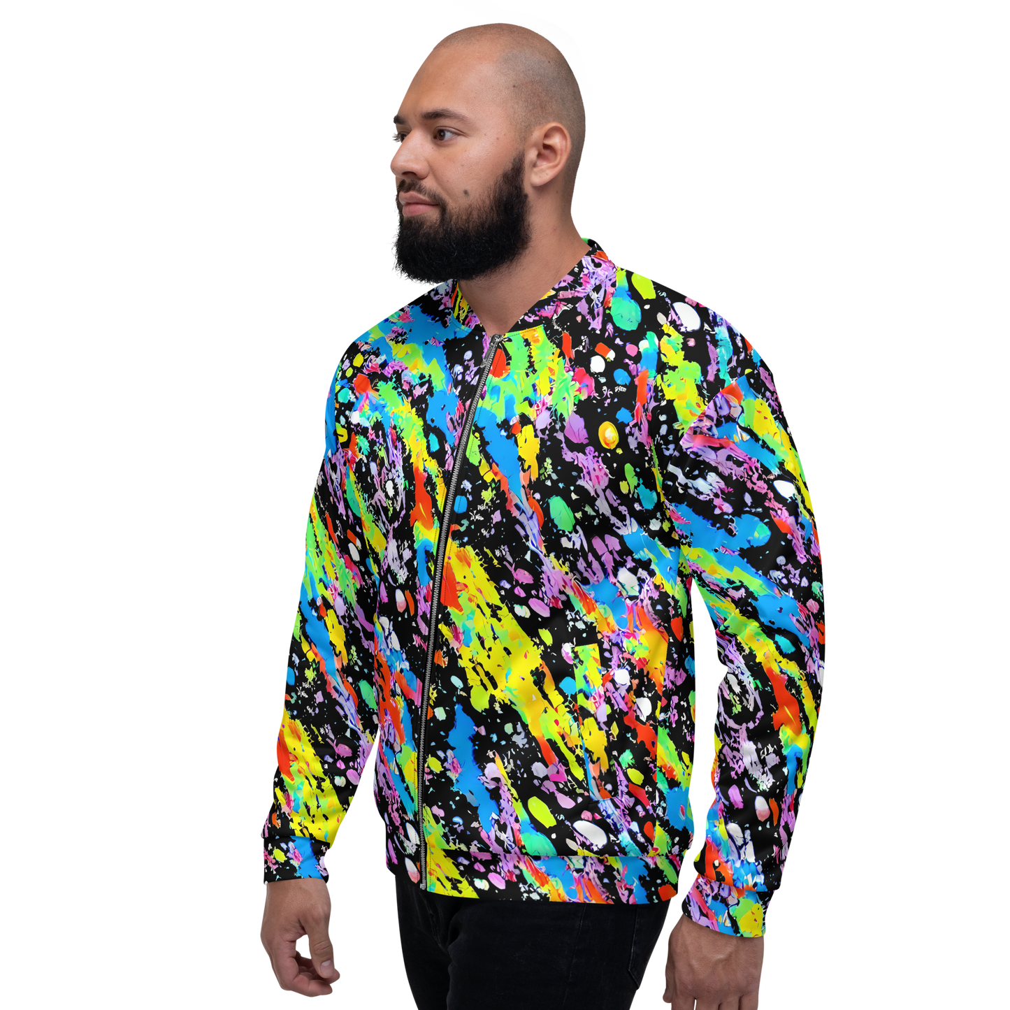 Bomber Jacket - Pollock Pulse