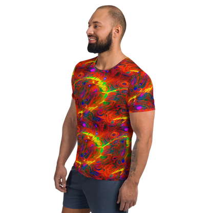 Men's Athletic T-Shirt - Blampied Blaze