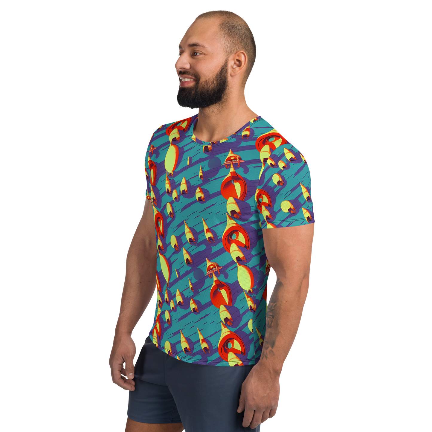 Men's Athletic T-Shirt - Sailor's Mirage