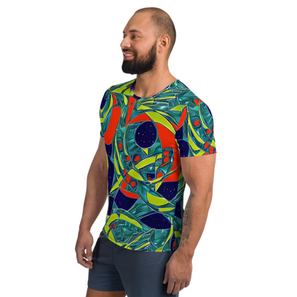 Men's Athletic T-Shirt - Harmonic Mirage