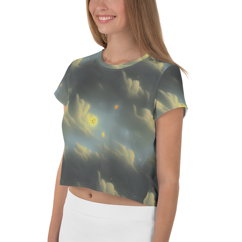 Women's Crop Tee - Dreamy Ascent