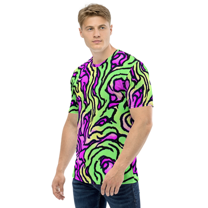 Men's Crew Neck T-Shirt - Mintchine Maze