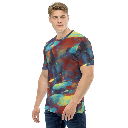 Men's Crew Neck T-Shirt - Journey Through Infinity