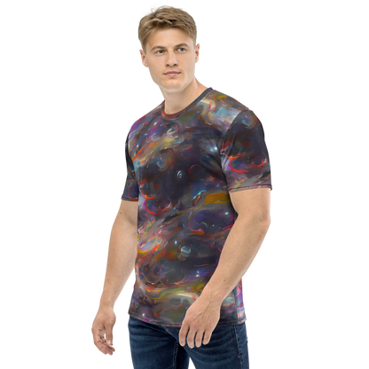 Men's Crew Neck T-Shirt - Chromatic Flux