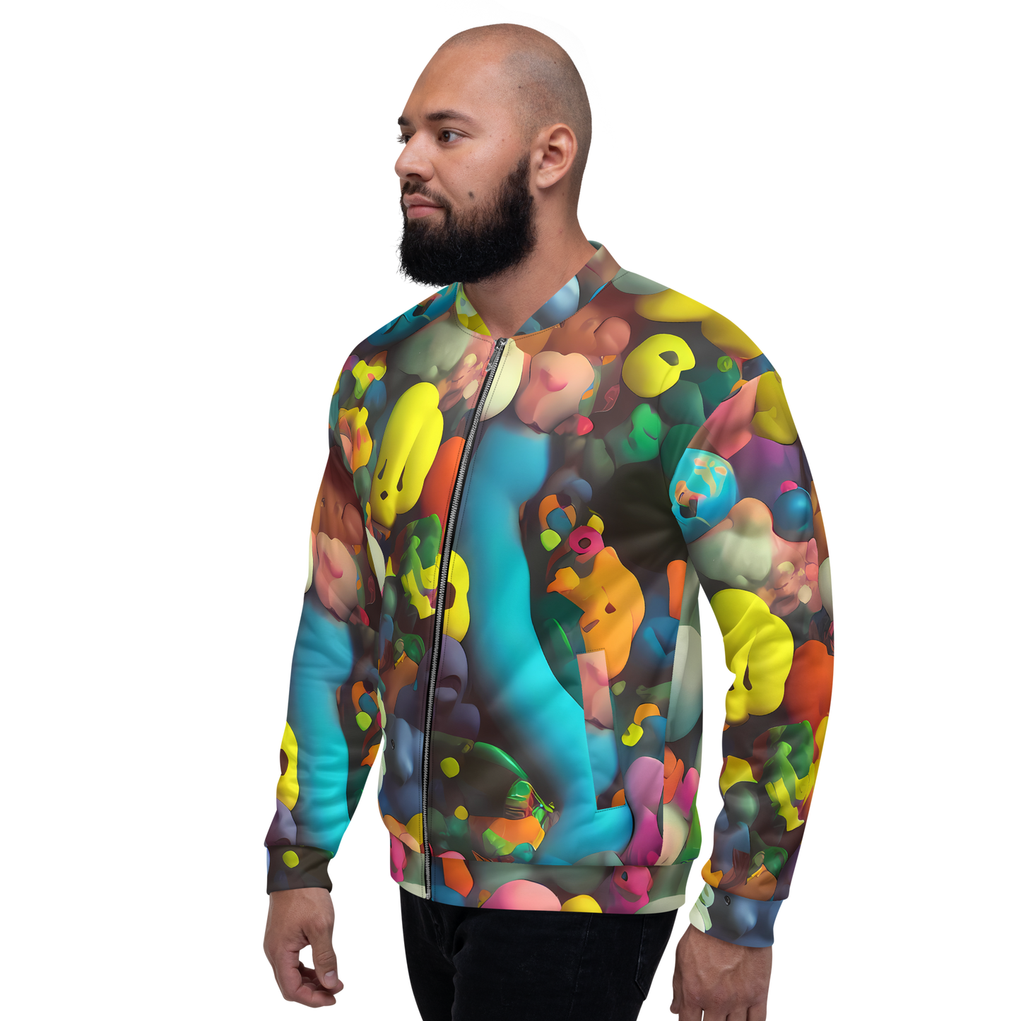 Bomber Jacket - Bubble Pop Art