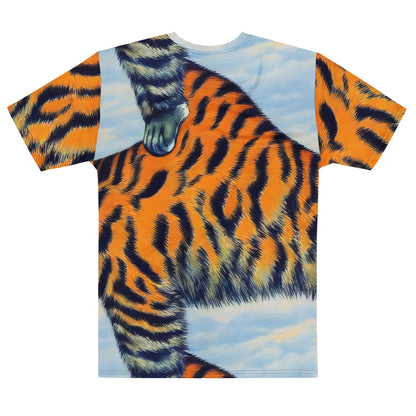 Men's Crew Neck T-Shirt - Tiger's Dream
