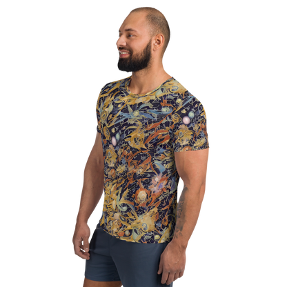 Men's Athletic T-Shirt - Quantum Symmetry
