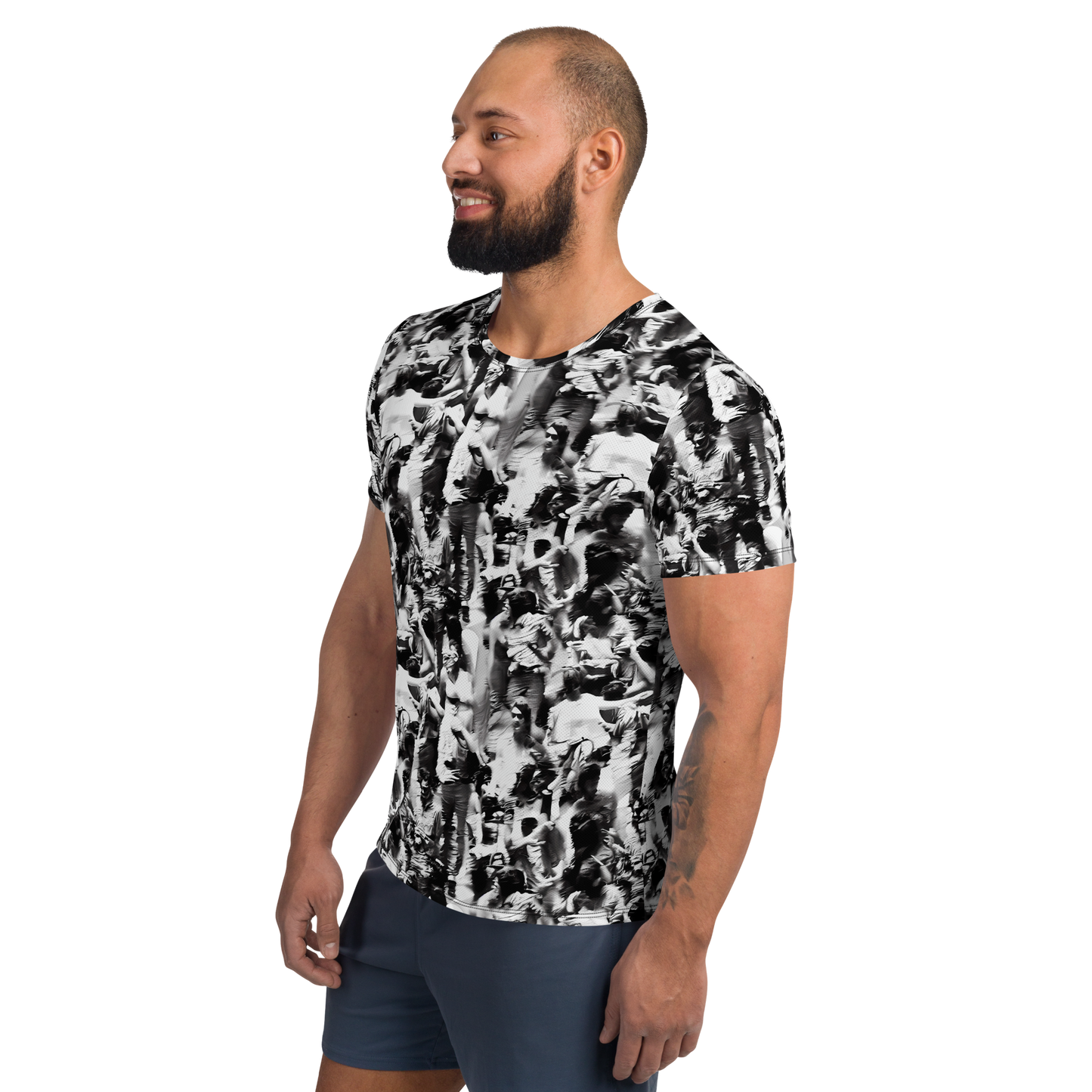 Men's Athletic T-Shirt - Timeless Echoes