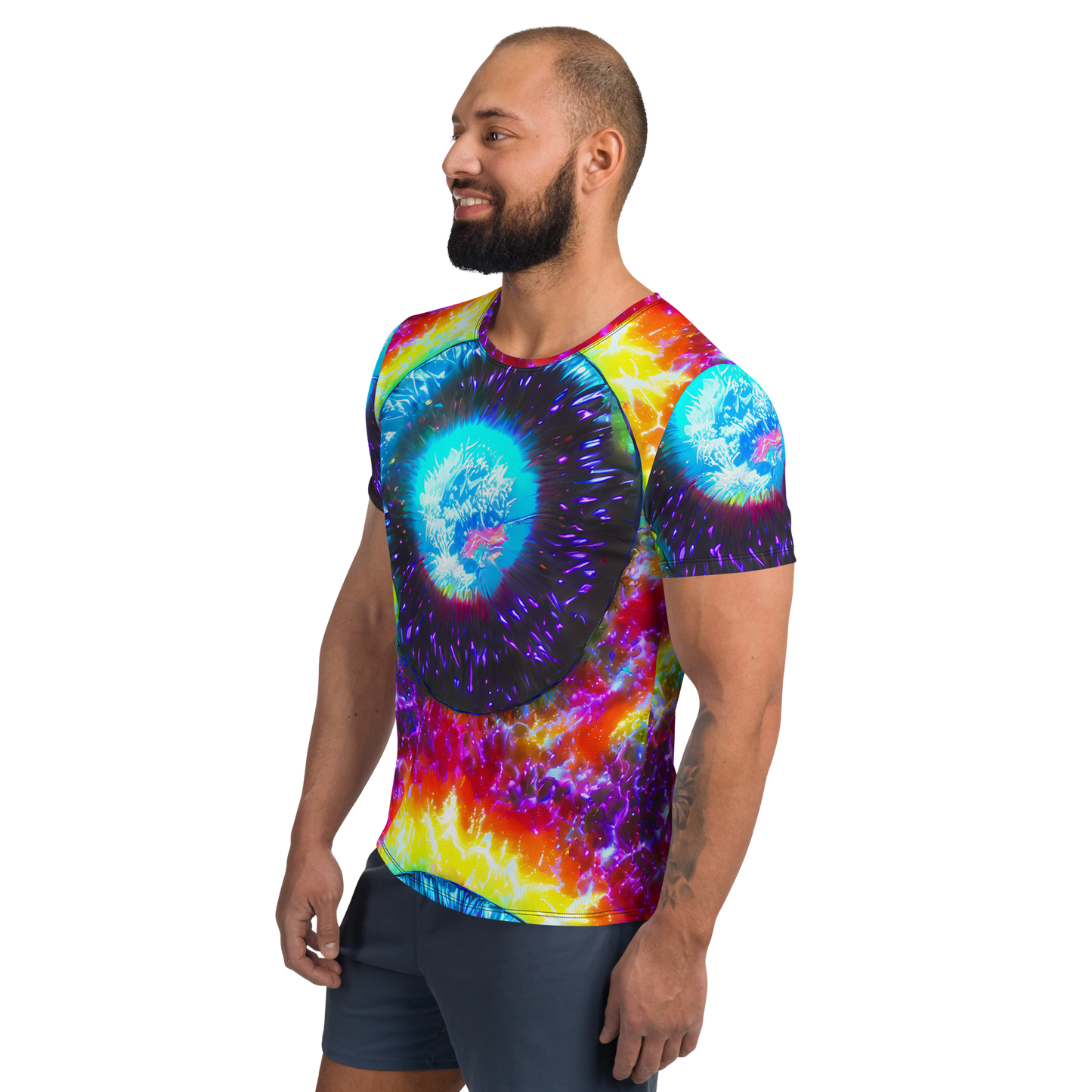 Men's Athletic T-Shirt - Vriesian Vortex