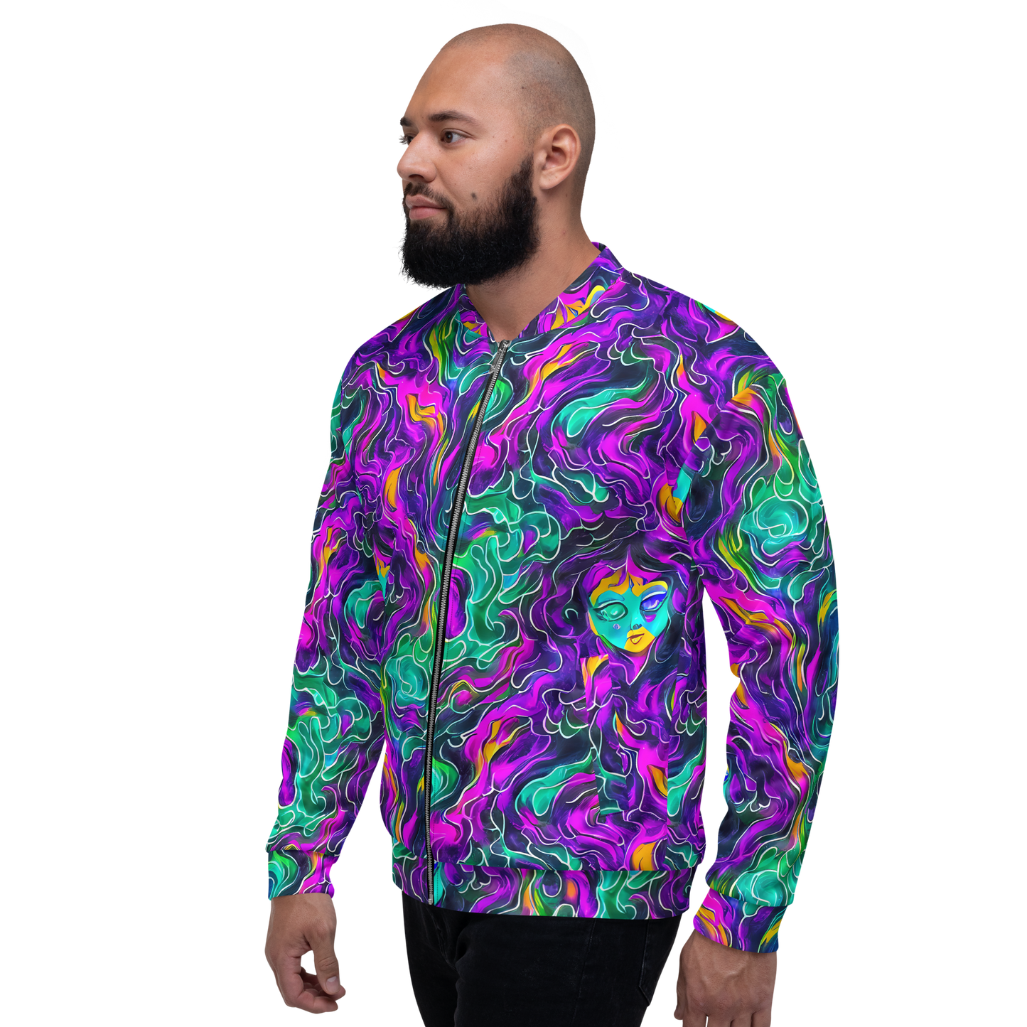 Bomber Jacket - Vortex Dream