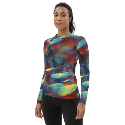 Women's Rash Guard - Journey Through Infinity