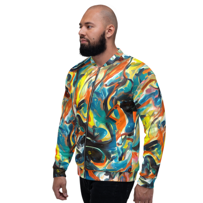 Bomber Jacket - Chromatic Vortex