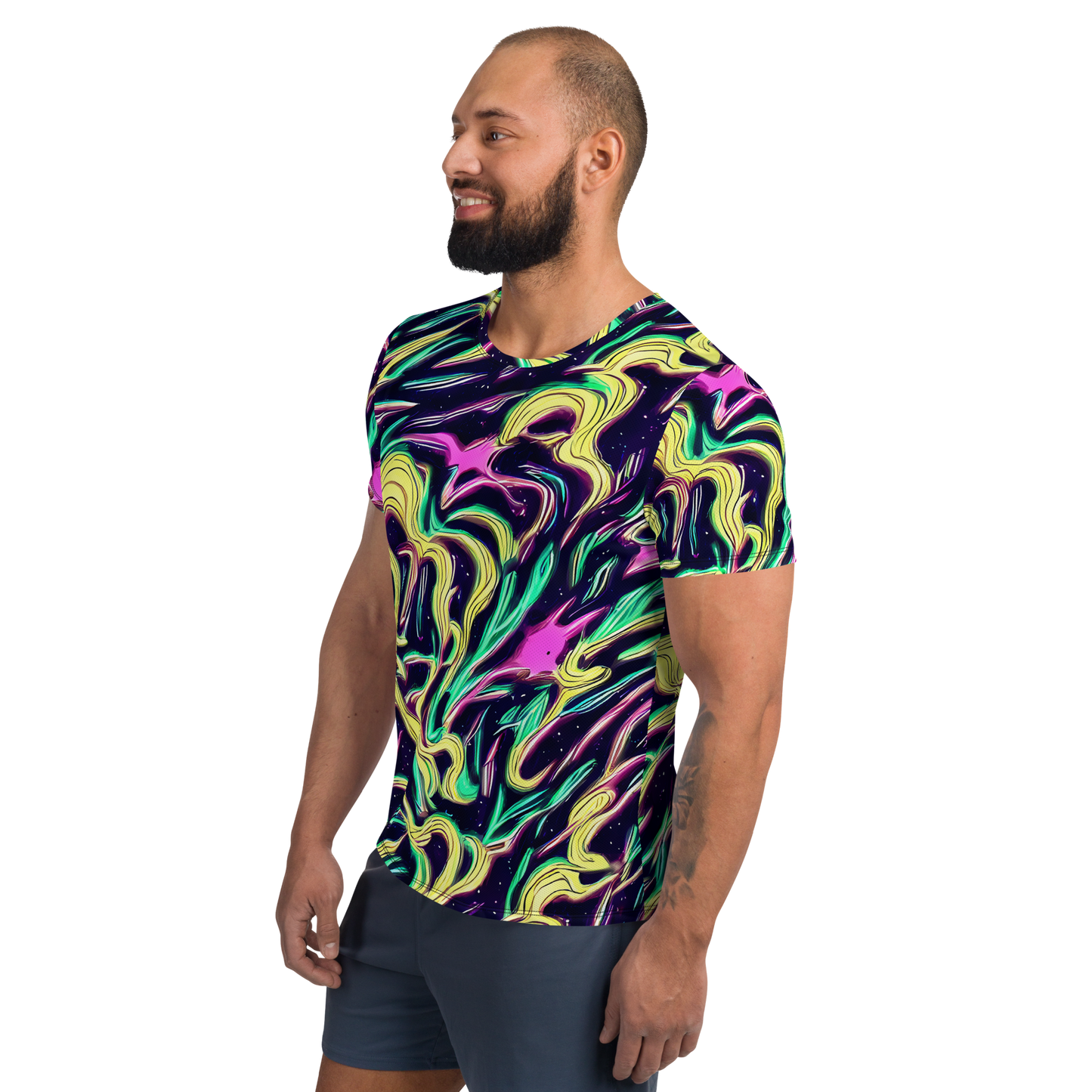 Men's Athletic T-Shirt - Casson's Whirl
