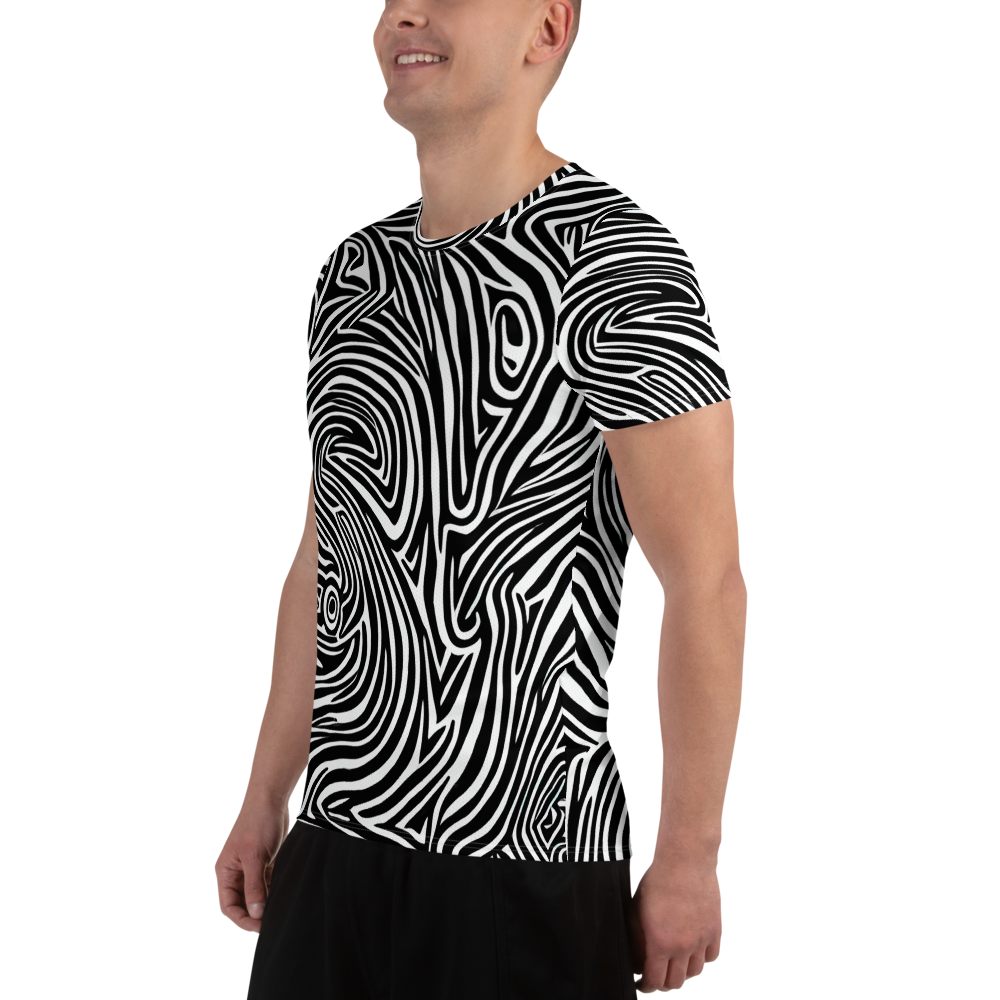 Men's Athletic T-Shirt - Vortex Veins