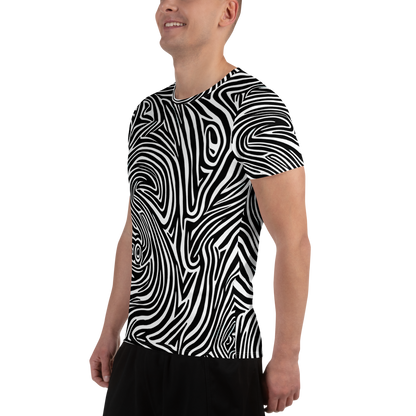 Men's Athletic T-Shirt - Vortex Veins