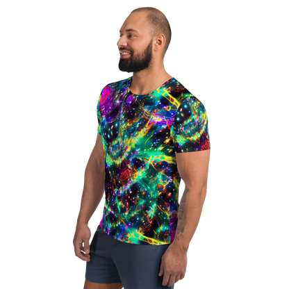 Men's Athletic T-Shirt - Blythe Nebula