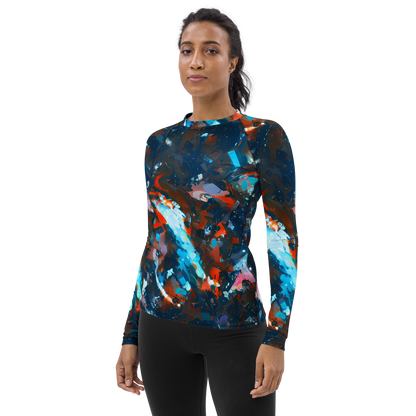 Women's Rash Guard - Ghenie's Whirl