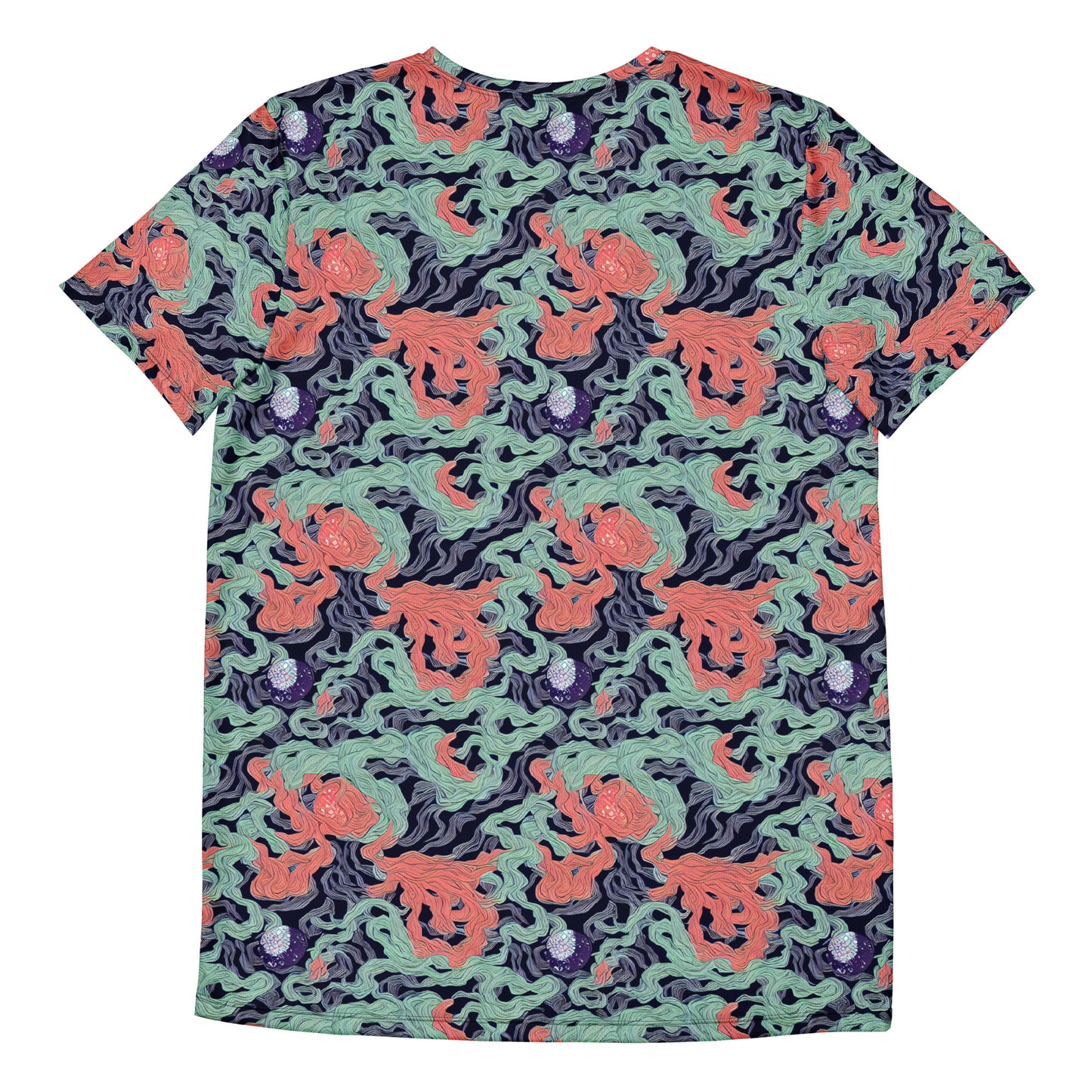 Men's Athletic T-Shirt - Cosmic Coral