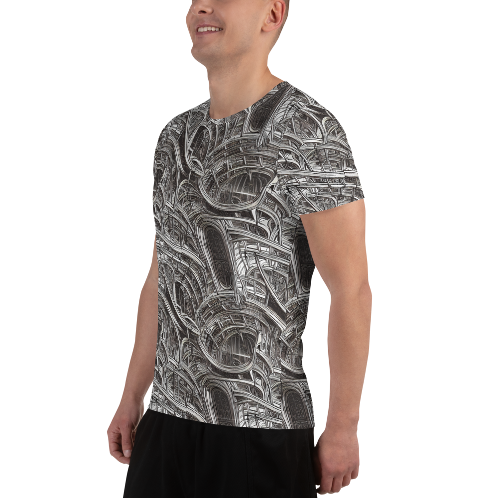 Men's Athletic T-Shirt - Piranesi's Dream