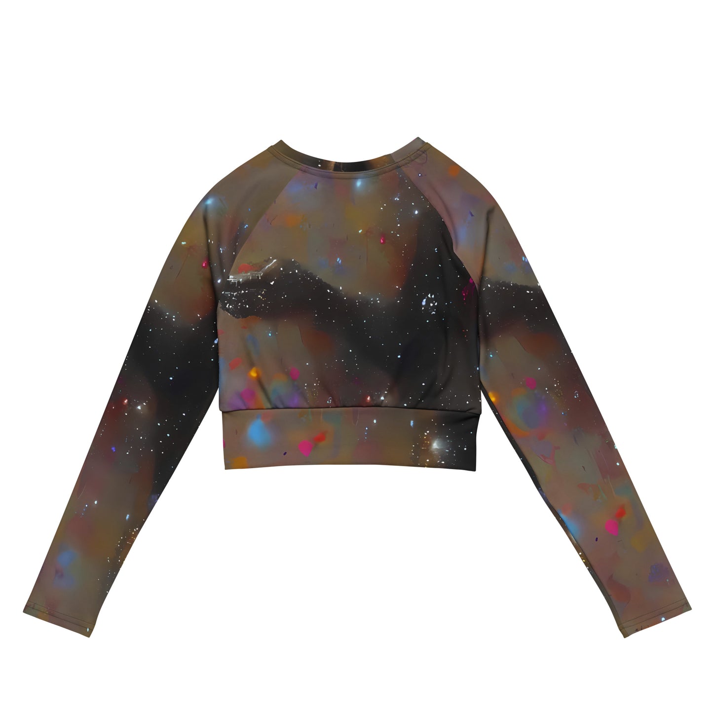 Long Sleeve Crop Top - Kohn Confetti