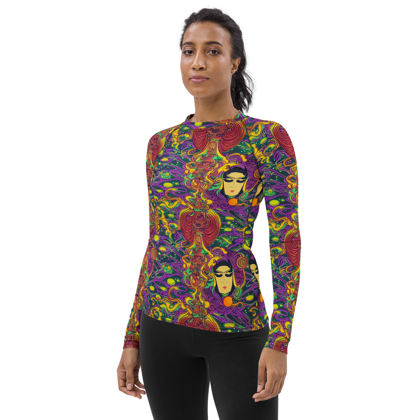 Women's Rash Guard - Odyssey in Color