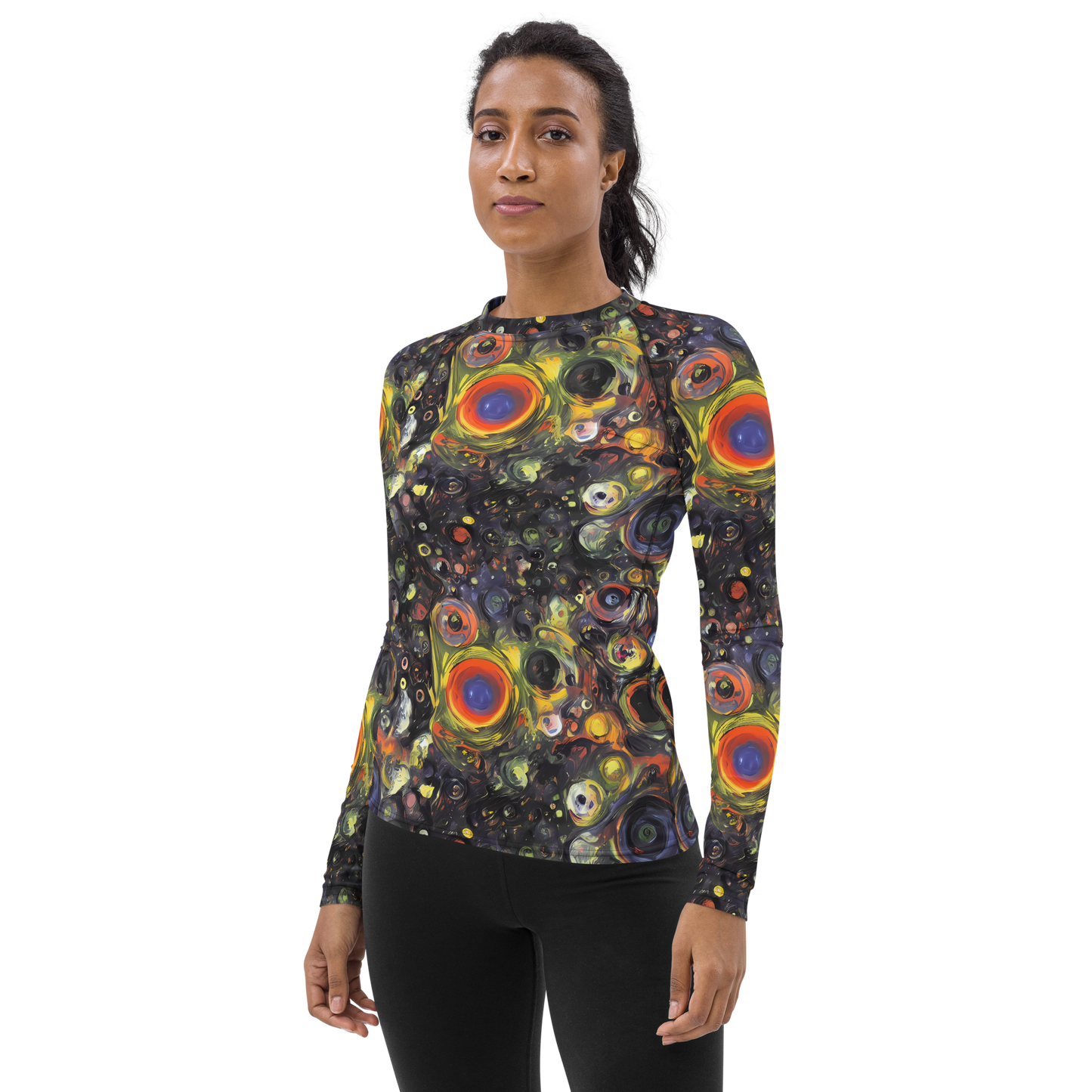 Women's Rash Guard - Stellar Spin