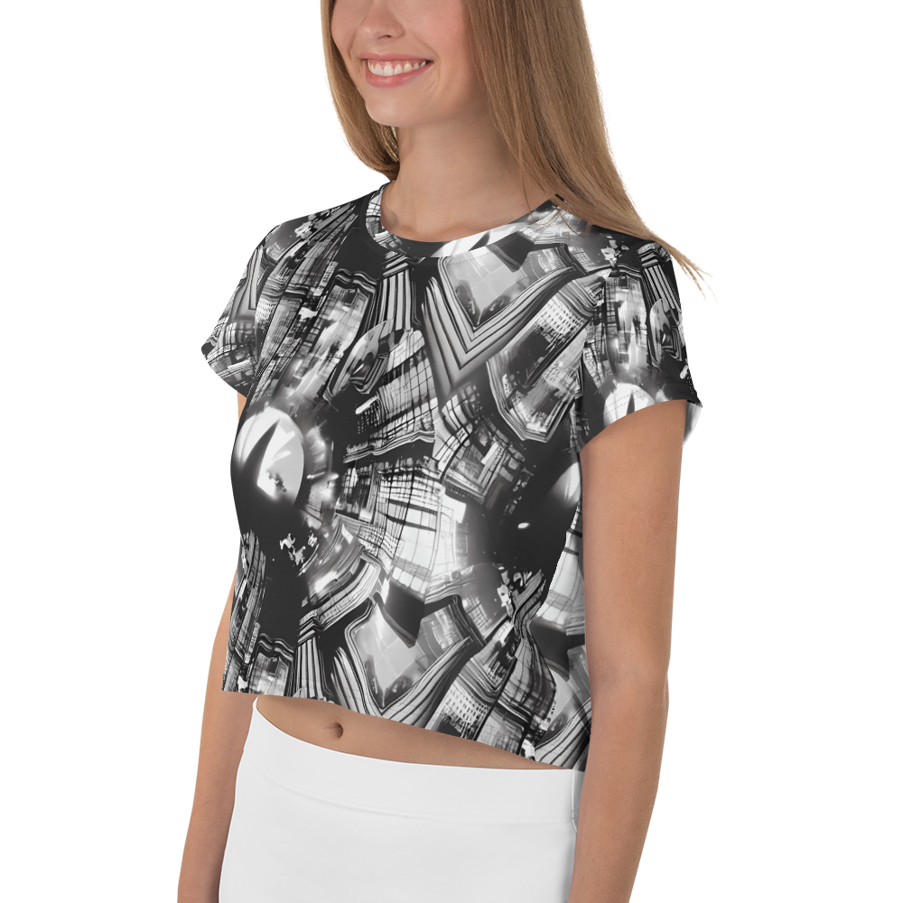 Women's Crop Tee - Silent Reflection